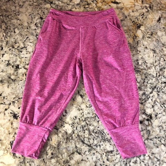KOS USA pink baggy capris women’s M - Picture 1 of 5